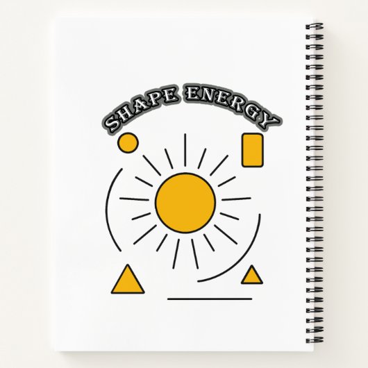 Shape Energy  Notebook Notizblock (Rückseite)