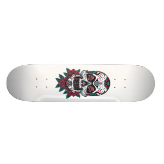 Shape mit dem mexikanischen Totenkopf Skateboard