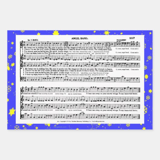 Shape-Note Geschenkpapier Set (Vorderseite 3)