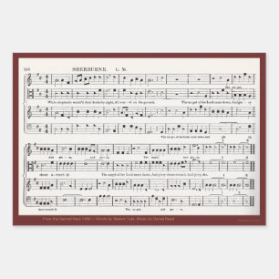 Shape-Note Geschenkpapier Set