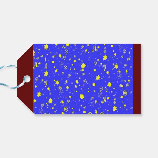 Shape Notes FA SOL LA ME 10 Geschenkanhänger (Rückseite Horizontal)