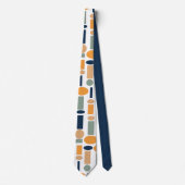 Shape Pattern Neck Tie Krawatte (Vorderseite)