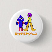 Shape World Button (Vorderseite)