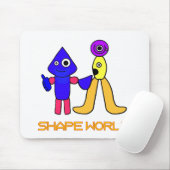 Shape World Mousepad (Mit Mouse)