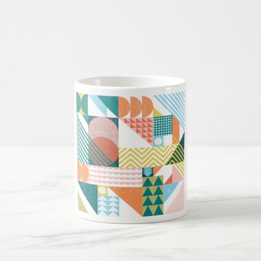 Shape World Pattern Kaffeetasse (Mittel)