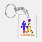 Shape World Schlüsselanhänger (Vorderseite links)