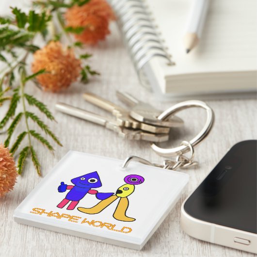 Shape World Schlüsselanhänger (Vorderseite rechts)