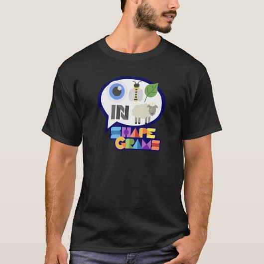 Shapegrams Eye Bee Leaf In Ewe T-Shirt (Vorderseite)