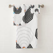 Shapes and Colors Bath Towel Set (Insitu)