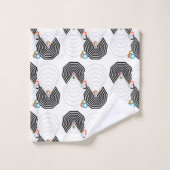 Shapes and Colors Bath Towel Set (Waschlappen)