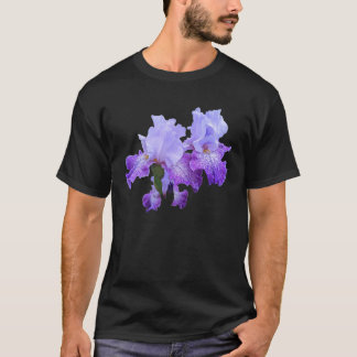 Shapes Mania Gorgeous Purple Iris Splashacata T-Shirt