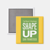ShapeUpLogo Magnet (Vorderseite/Rückseite)