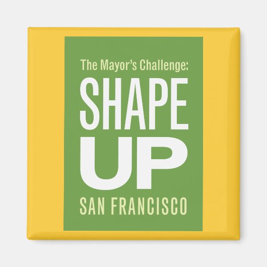 ShapeUpLogo Magnet (Vorne)