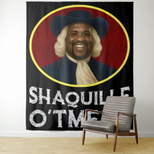 Shaquille Haferbrei Lustiger Meme Wandteppich