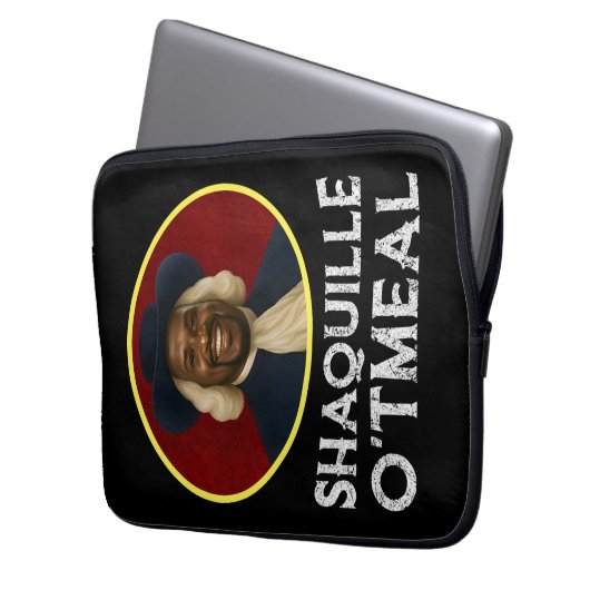 Shaquille Oatfood Funny Meme Laptopschutzhülle (Vorderseite Links)