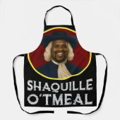 Shaquille Oatfood Funny Meme Schürze (Vorderseite)