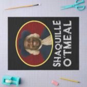 Shaquille Oatfood Funny Meme Seidenpapier (Basteln)