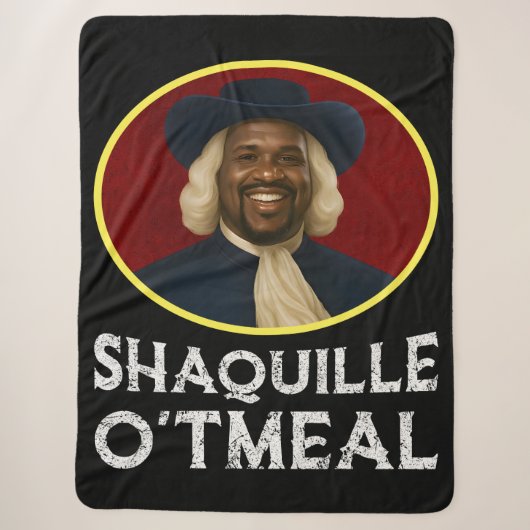 Shaquille Oatfood Funny Meme Sherpadecke (Vorderseite)