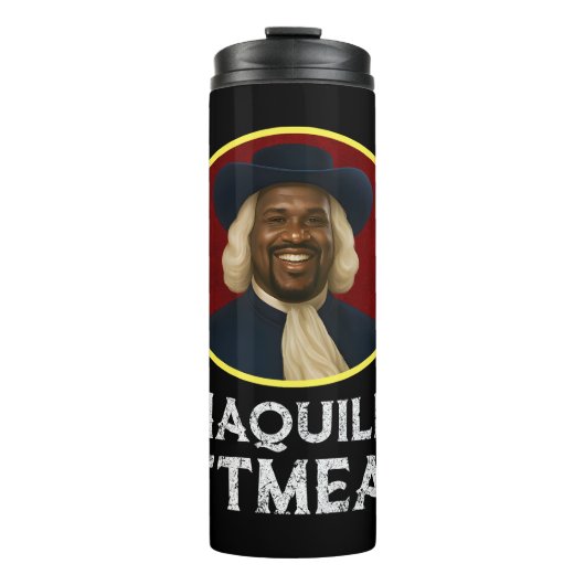 Shaquille Oatfood Funny Meme Thermosbecher (Vorderseite)