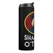 Shaquille Oatfood Funny Meme Thermosbecher (Nach links gedreht)