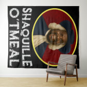 Shaquille Oatfood Funny Meme Wandteppich (Beispiel (Horizontal))