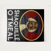 Shaquille Oatfood Funny Meme Wandteppich (Vorderseite (Horizontal))
