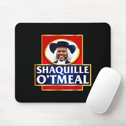 Shaquille Oatmeal Funny Meme  Mousepad (Mit Mouse)