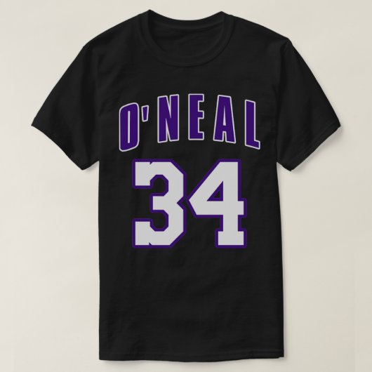 Shaquille ONeal Jersey Yellow T-Shirt (Design vorne)
