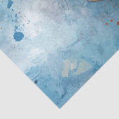 Shar Pei Aquarellmalerei Decoupage Seidenpapier (Detail)