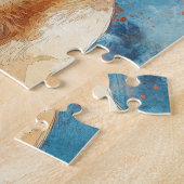 Shar Pei Aquarellmalerei Puzzle (Seite)