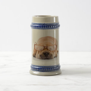 Shar Pei Bierglas