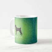 Shar Pei danke Ihnen für Design Kaffeetasse (Vorderseite Links)