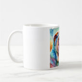 Shar Pei Dog 020824AREF103 - Watercolor Kaffeetasse (Links)