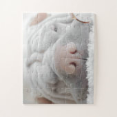 SHAR PEI DOG CLOSEUP PUZZLE (Vertikal)