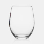 Shar Pei Dog Halloween Square Weinglas Ohne Stiel (Links)