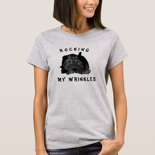 Shar Pei Dog Lover's T - Shirt für sie (Vorderseite)