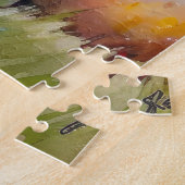 Shar Pei Dog mit Ostereier Urlaub Puzzle (Seite)