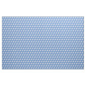 Shar Pei Dog Silhouette Pet Light Blue Stoff (Yard (91,4 cm))