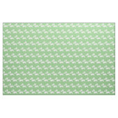Shar Pei Dog Silhouette Pet Sage Green Stoff (Fat Quarter (45,7 x 55,9 cm))