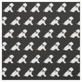 Shar Pei Dog Silhouette Pet Stoff (Muster)