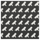 Shar Pei Dog Silhouette Pet Stoff (Muster)