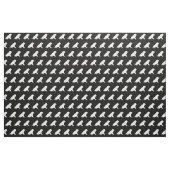 Shar Pei Dog Silhouette Pet Stoff (Fat Quarter (45,7 x 55,9 cm))