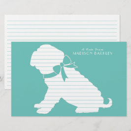 Shar Pei Doppy Puppy Briefpapier