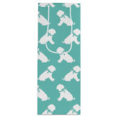 Shar Pei Doppy Puppy Geschenktüte Für Weinflaschen (Vorderseite)