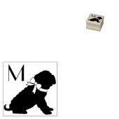 Shar Pei Doppy Puppy Gummistempel (Stempel)