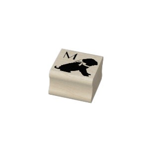 Shar Pei Doppy Puppy Gummistempel