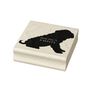 Shar Pei Doppy Puppy Gummistempel