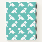 Shar Pei Doppy Puppy Notizblock (Rückseite)