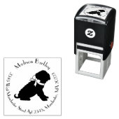 Shar Pei Doppy Puppy Permastempel (Beispiel)