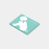 Shar Pei Doppy Puppy Post-it Klebezettel (angewinkelt)